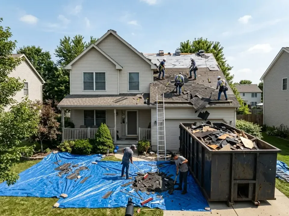 roof-replacement-debris-remova-004 — frequently asked questions, Cheapest Dumpster Rentals in Hemet, CA